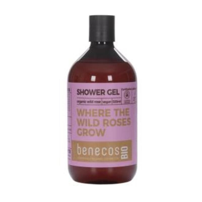 Gel de Baño Rosa Mosqueta BENECOS 500 ml