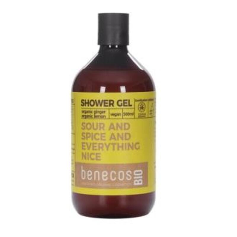 Gel de Baño Jengibre y Limón BENECOS 500 ml