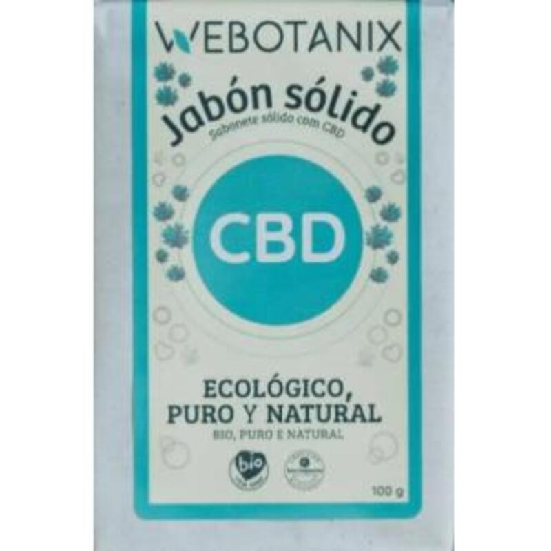 Jabón Sólido CBD WEBOTANIX 100 gr