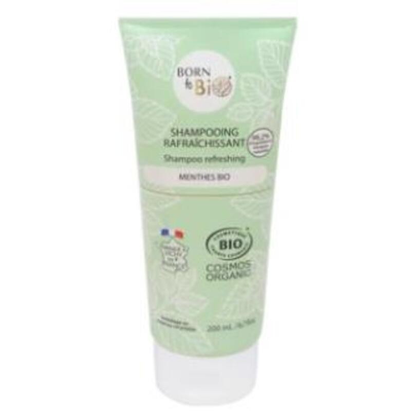Champú Refrescante Cabello Graso BORN TO BIO 200 ml