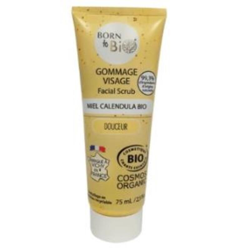 Exfoliante Facial Piel Sensible BORN TO BIO 75 ml