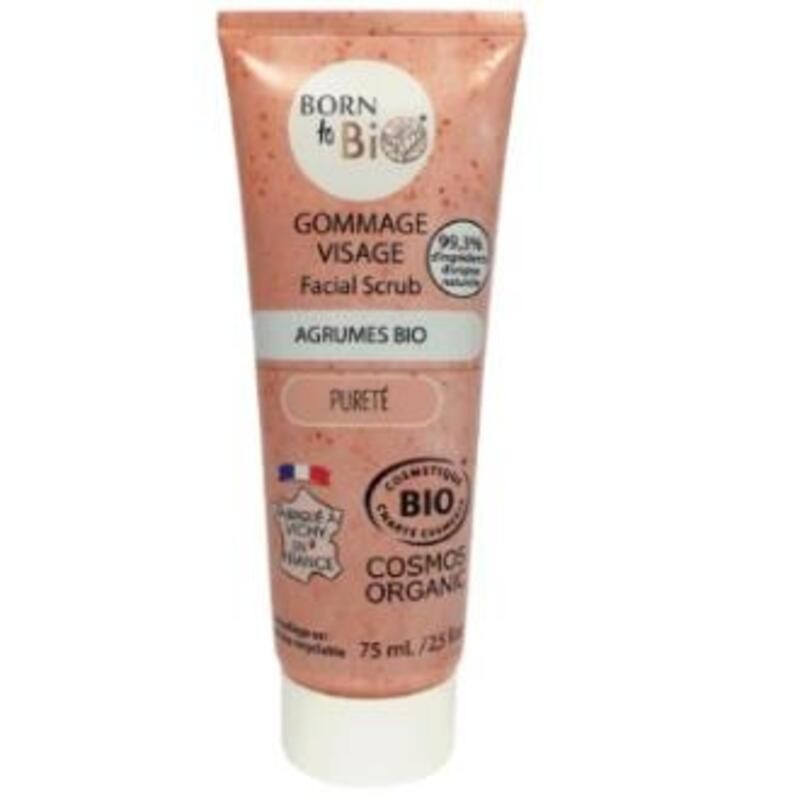Exfoliante Facial Piel Grasa BORN TO BIO 75 ml
