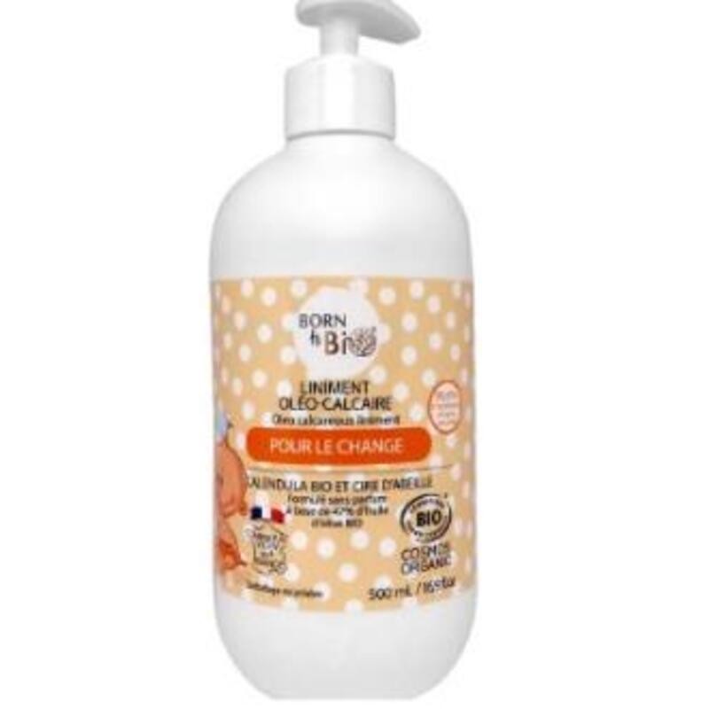 Cuidado Bebé Óleo Calcáreo BORN TO BIO 500 ml