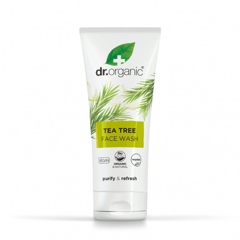 Gel Limpiador Facial Arbol de Te DR ORGANIC