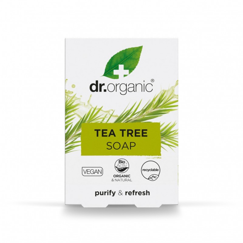 Jabón en pastilla Arbol de Té DR ORGANIC