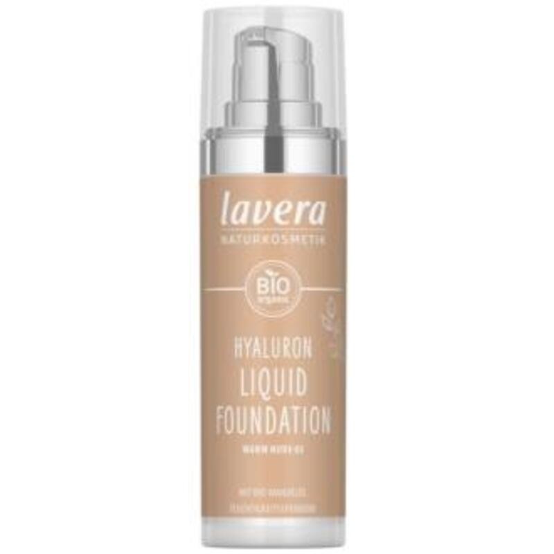 Maquillaje Fluido Hyaluron Warm Nude LAVERA