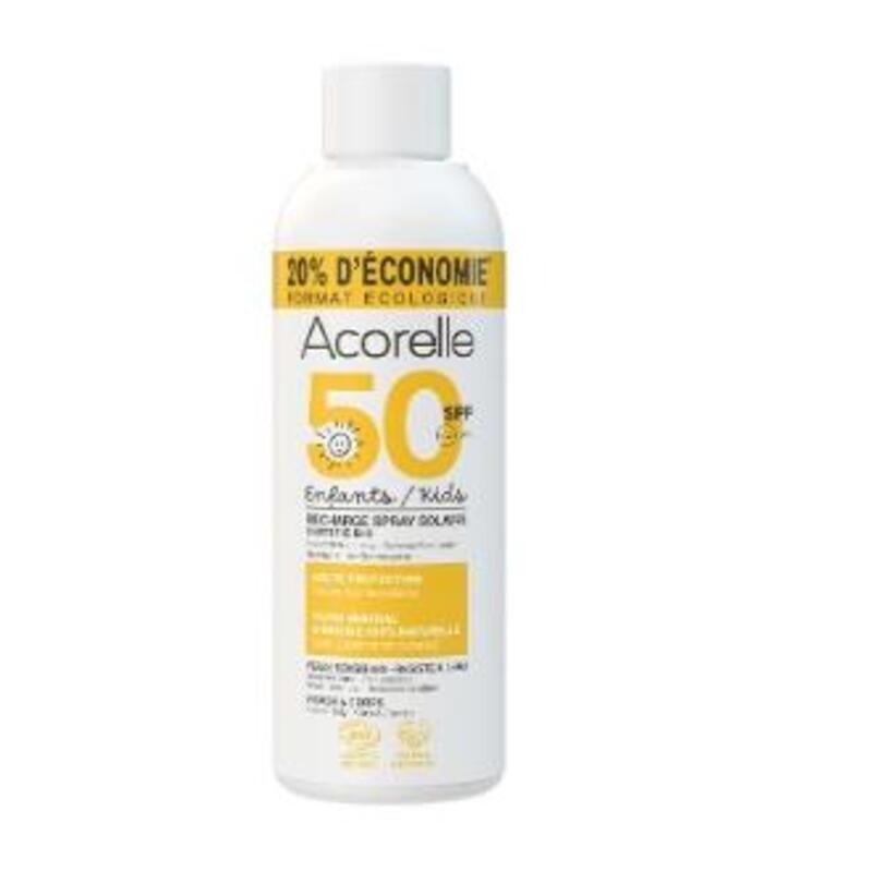 Recarga Spray Solar Niños SPF50 ACORELLE