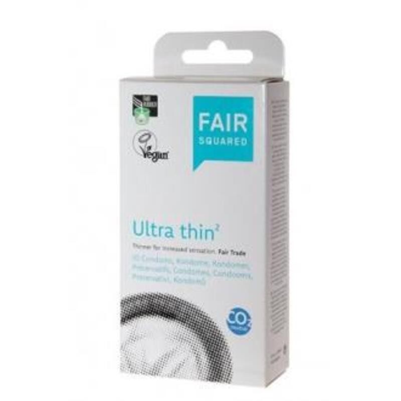 Preservativos Ultra Finos FAIR SQUARED