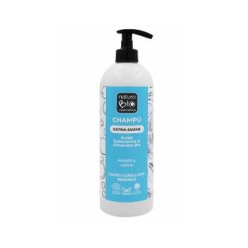 Champú Extra Suave Hialurónico y Almendras NATURABIO