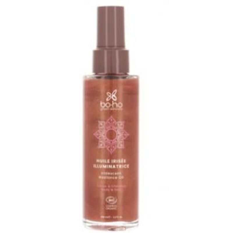 Aceite Iluminador Iridiscente Rose Gold BOHO GREEN MAKE UP