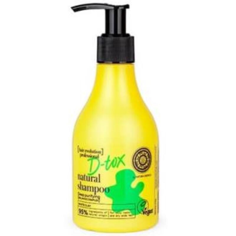 Champú Natural de Arcilla Blanca D-tox NATURA SIBERICA