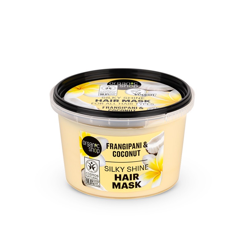 Mascarilla Capilar Frangipani y Coco ORGANIC SHOP