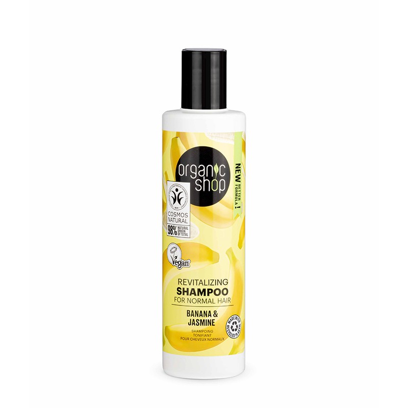 Champú Revitalizante Plátano y Jazmín ORGANIC SHOP