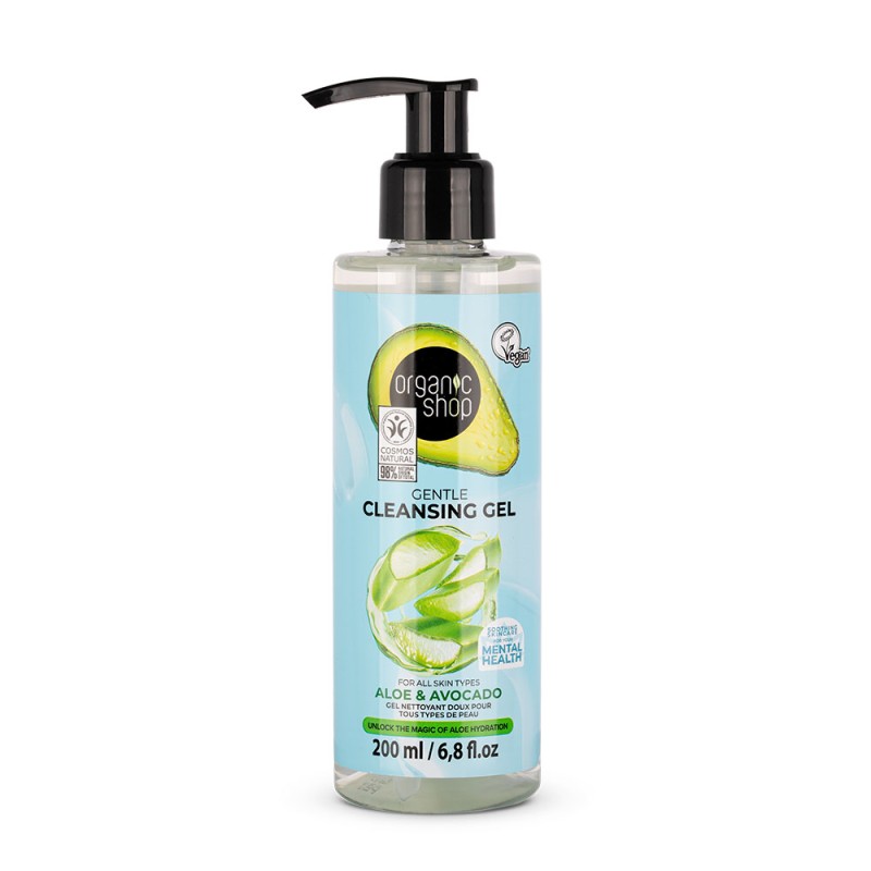 Gel Limpiador Facial Aguacate y Aloe ORGANIC SHOP