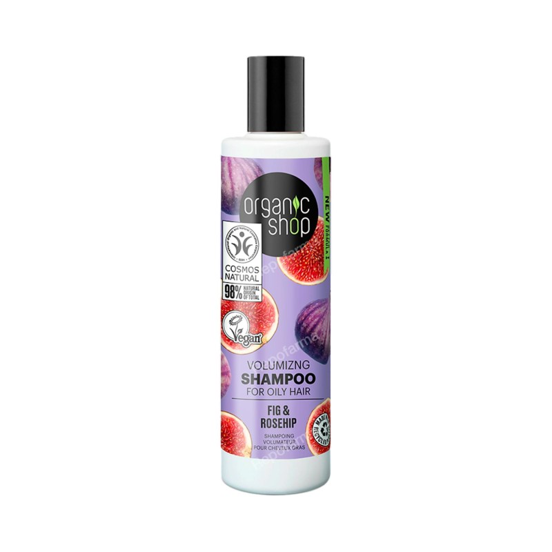 Champú Voluminizador cabello graso ORGANIC SHOP