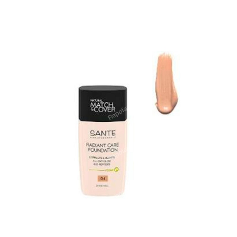 Maquillaje Fluido Radiant Care Rose Amber SANTE