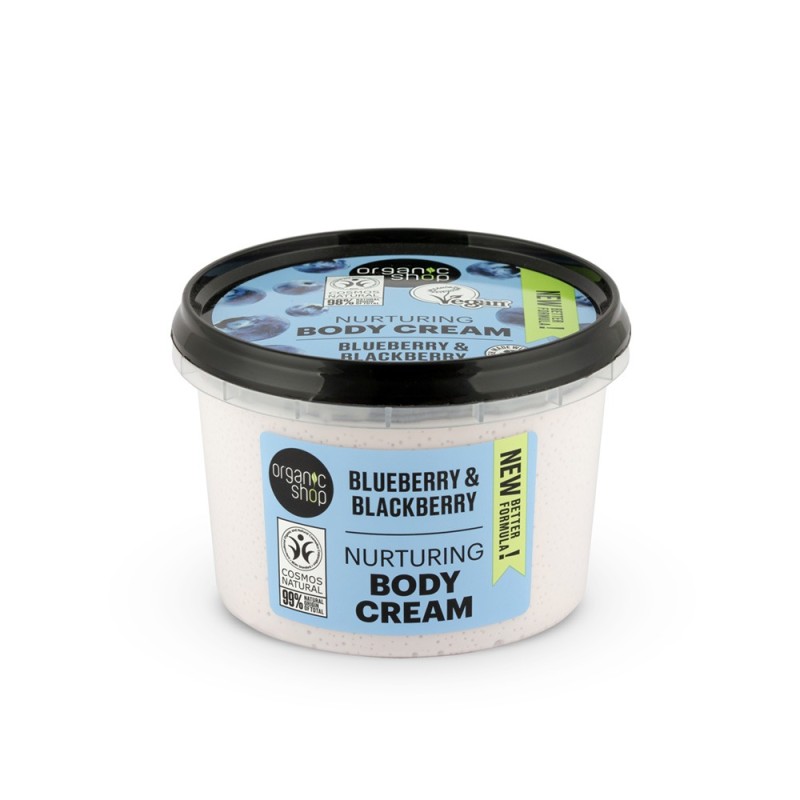 Crema Corporal Mora y Arándano ORGANIC SHOP