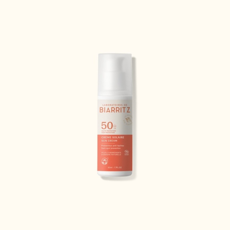 Crema Solar Facial SPF50 ALGA MARIS de BIARRITZ 50 ml