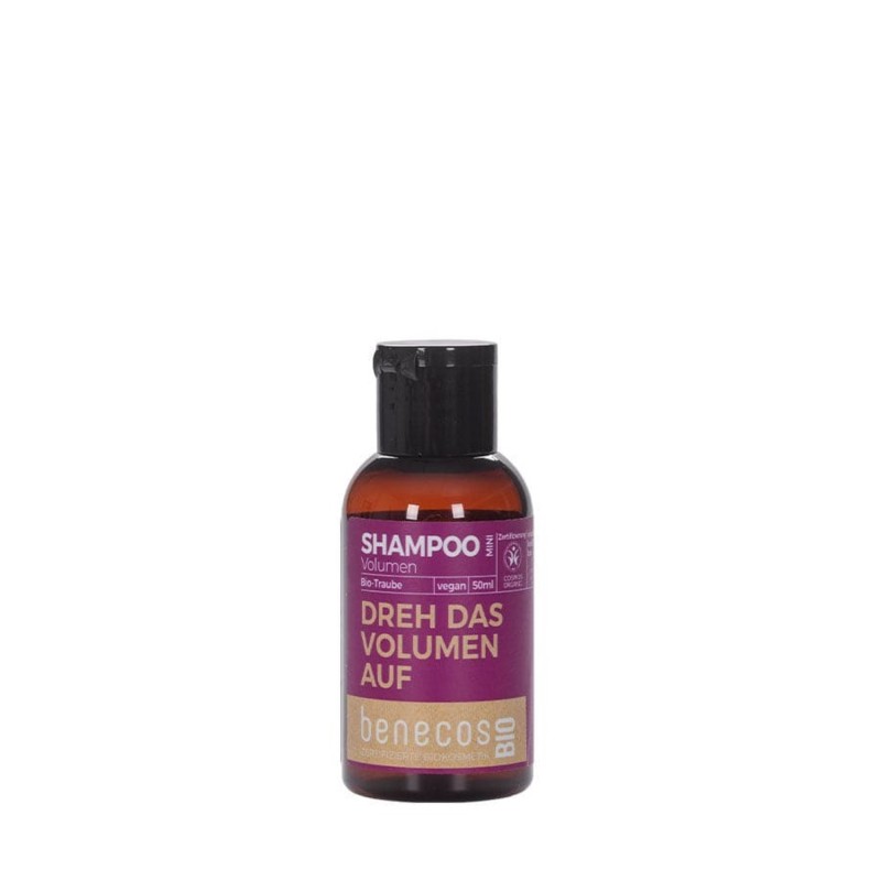 Champú Volumen Uva Mini Viaje BENECOS