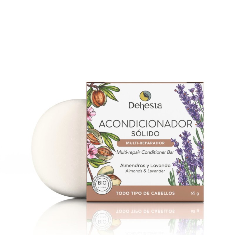 Acondicionador Sólido Almendras y Lavanda DEHESIA