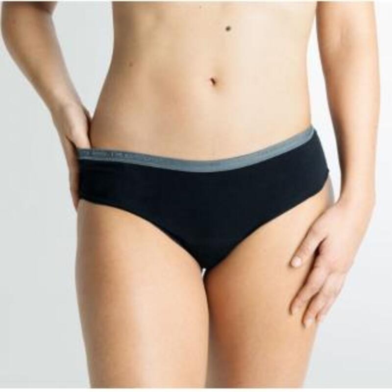 Braga Menstrual Negra y Gris flujo abundante COCORO L