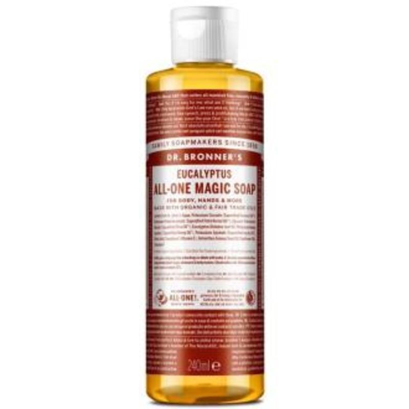 Jabón Líquido de Castilla Eucalipto DR BRONNER'S 240 ml