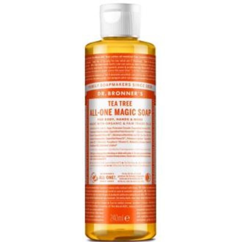 Jabón Líquido de Castilla Árbol de Té DR BRONNER'S 240 ml