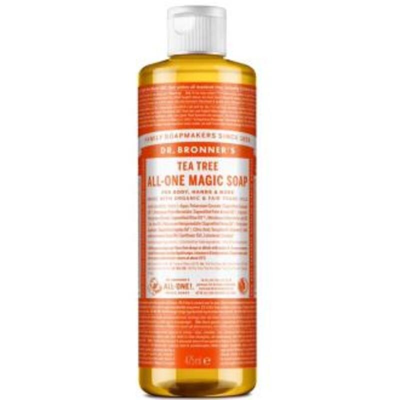 Jabón Líquido de Castilla Árbol de Té DR BRONNER'S 475 ml