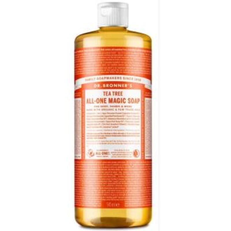 Jabón Líquido de Castilla Árbol de Té DR BRONNER'S 945 ml