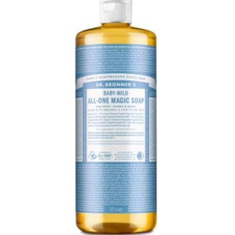 Jabón Líquido de Castilla Bebé neutral DR BRONNER'S 945 ml