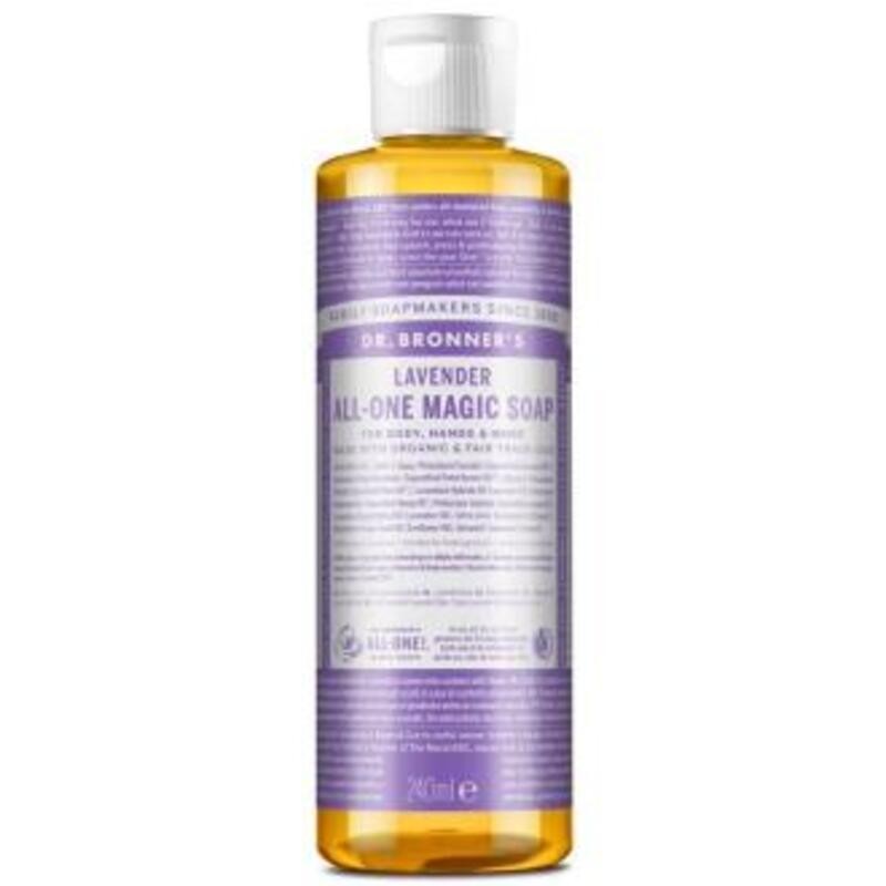 Jabón Líquido de Castilla Lavanda DR BRONNER'S 240 ml