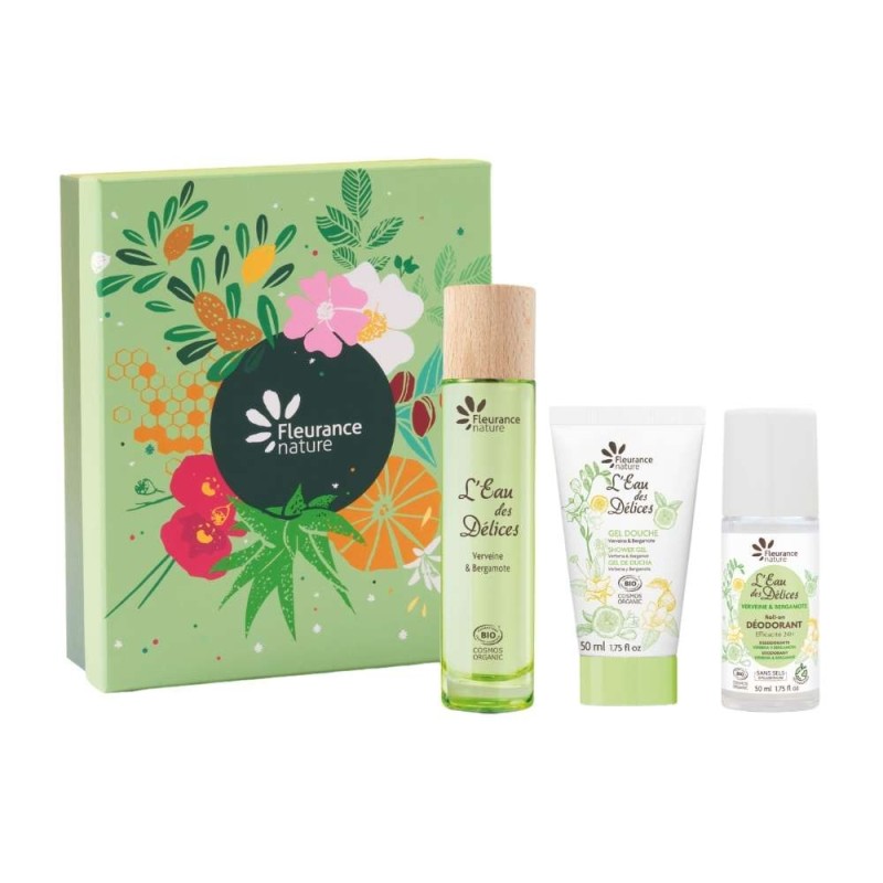Cofre Eau Des Delices Verbena y Bergamota FLEURANCE NATURE