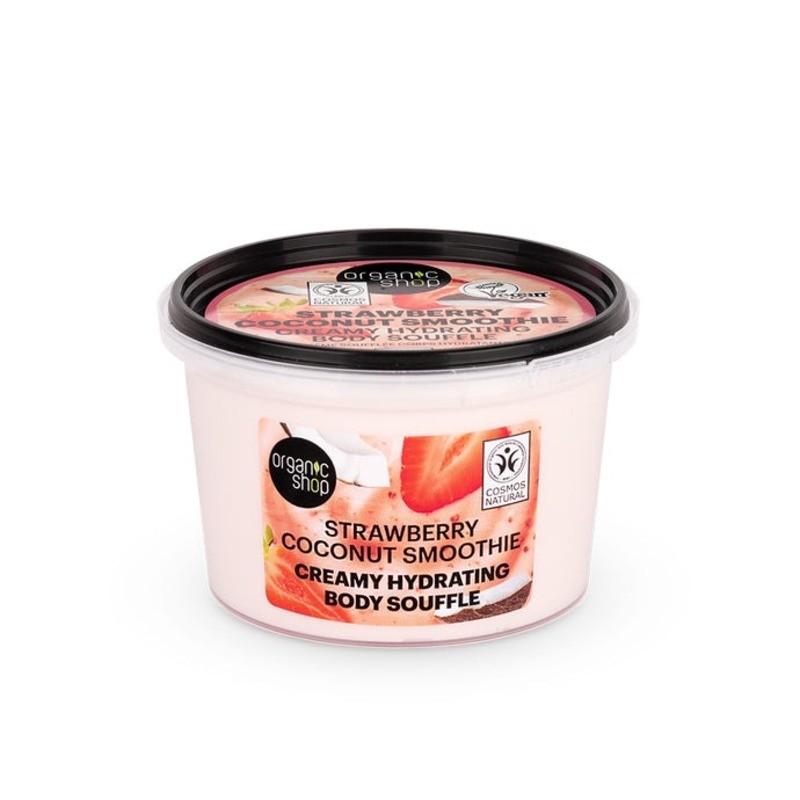 Crema Hidratante Strawberry Coconut ORGANIC SHOP