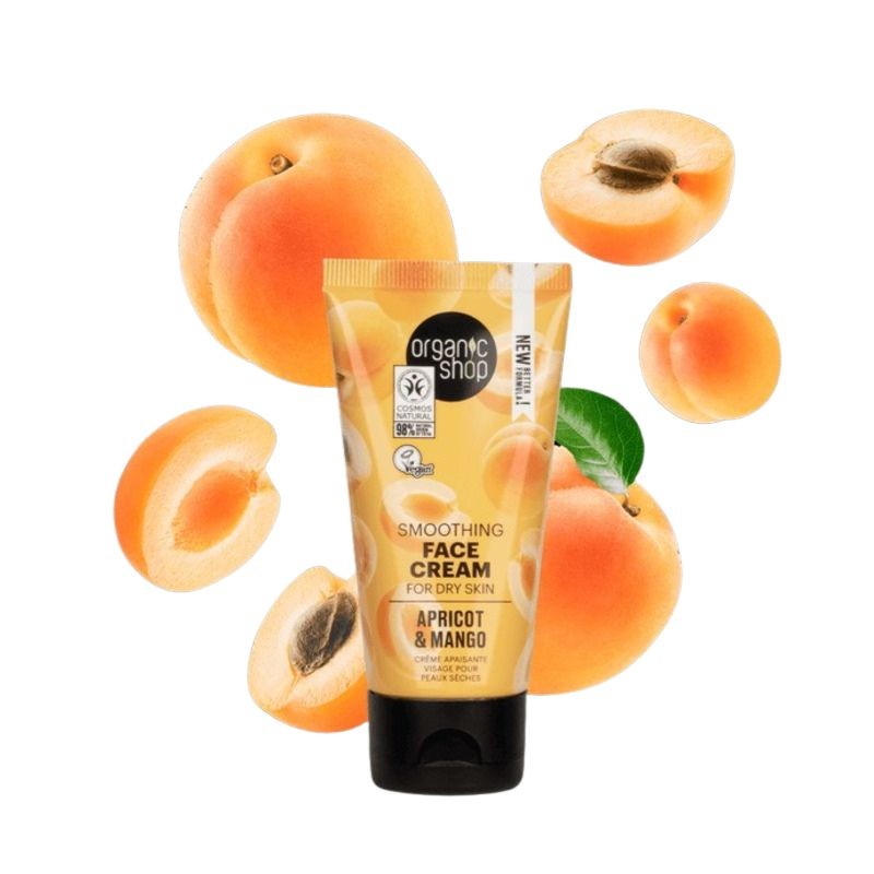 Crema Facial Ligera Albaricoque y Mango ORGANIC SHOP
