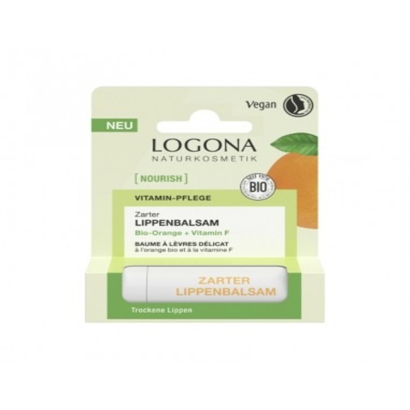 Bálsamo Labial Naranja y Vitamina F LOGONA