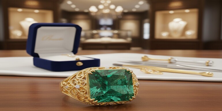 El significado de las esmeraldas en la joyería y cómo elegir el anillo perfecto
