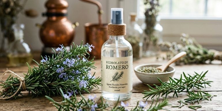 Hidrolato de romero: propiedades, beneficios y usos naturales